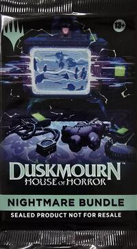 Duskmourn House of Horror Nightmare Bundle Booster Pack