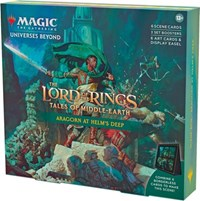 The Lord of the Rings Tales of Middle earth Scene Box Aragorn at Helms Deep