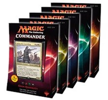 Commander 2016 Set of 5