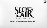 Secret Lair x Iron Maiden Album Art Non Foil Edition