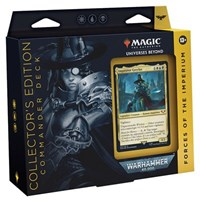 Universes Beyond Warhammer 40000 Forces of the Imperium Commander Deck Collectors Edition