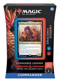 Commander Legends Battle for Baldurs Gate Draconic Dissent Commander Deck