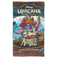 Disney Lorcana Azurite Sea Booster Pack