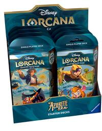 Disney Lorcana Azurite Sea Starter Deck Display