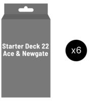 Starter Deck 22 Ace and Newgate Display