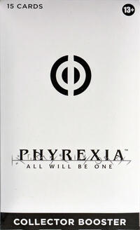 Phyrexia All Will Be One Collector Booster Pack Minimal Packaging