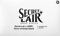 Secret Lair x Jaws Terror of Amity Island Rainbow Foil Edition
