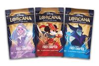 Disney Lorcana The First Chapter Booster Pack Art Bundle Set of 3
