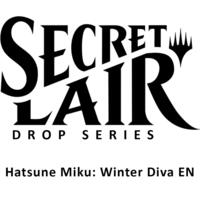 Secret Lair Drop Secret Lair x Hatsune Miku Winter Diva EN Non Foil Edition