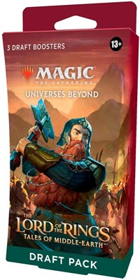 Universes Beyond The Lord of the Rings Tales of Middle earth Draft Booster Pack 3 Pack