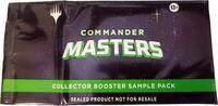 Commander Masters Collector Booster Sample Pack