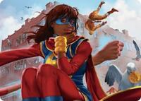 Ms. Marvel, Kamala Khan Art Card