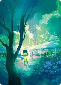 Forest Art Card