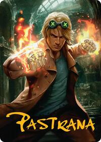 Chase Stein, Runaway Art Card (Gold-Stamped Signature)