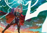 Lightning Strike Art Card