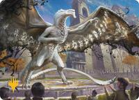 Silverquill, the Disputant Art Card (Gold-Stamped Planeswalker Symbol)