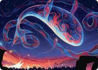 Spectacular Skywhale Art Card