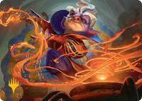 Goblin Glasswright Art Card (Gold-Stamped Planeswalker Symbol)
