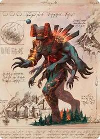 Magmablood Archaic Art Card