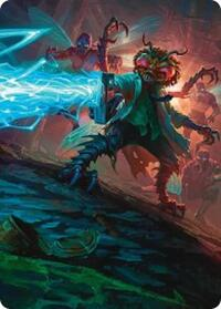 Baxter, Exzzperimental Zzientist Art Card