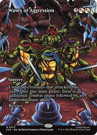 Waves of Aggression (Borderless)