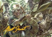 Thoughtweft Lieutenant Art Card (Gold-Stamped Signature)
