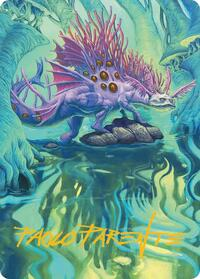 Wistfulness Art Card (Gold-Stamped Signature)