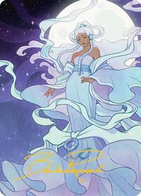 Yue, the Moon Spirit 2 Art Card (Gold-Stamped Signature)
