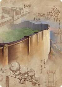 The Walls of Ba Sing Se Art Card