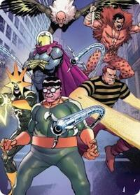 Behold the Sinister Six! Art Card (45/54)