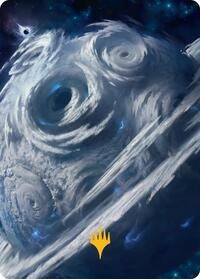 Uthros, Titanic Godcore Art Card (Gold-Stamped Planeswalker Symbol)