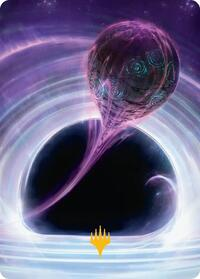 Susur Secundi, Void Altar Art Card (Gold-Stamped Planeswalker Symbol)
