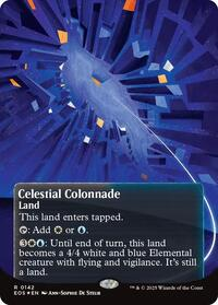 Celestial Colonnade (0142) (Borderless) (Galaxy Foil)