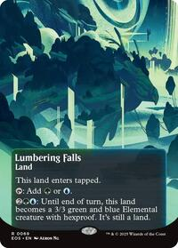 Lumbering Falls (0069) (Borderless)
