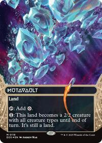 Mutavault (0118) (Borderless) (Galaxy Foil)
