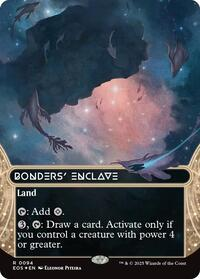 Bonders' Enclave (0094) (Borderless) (Galaxy Foil)