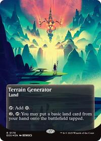 Terrain Generator (0178) (Borderless) (Galaxy Foil)