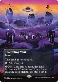 Shambling Vent (0173) (Borderless) (Galaxy Foil)