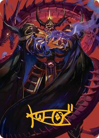 Golbez, Crystal Collector Art Card (Gold-Stamped Signature)