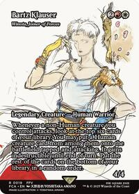 Bartz Klauser - Winota, Joiner of Forces (Showcase)