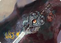 Dragonfire Blade Art Card (40/54) (Gold-Stamped Signature)