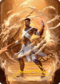 Basri, Tomorrow's Champion Art Card (Gold-Stamped Signature)