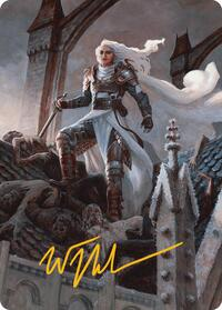 Thalia, Heretic Cathar Art Card (Gold-Stamped Signature)