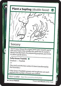 Plant a Sapling (double-faced)