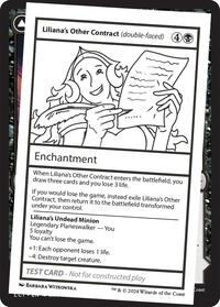 Liliana's Other Contract (double-faced)