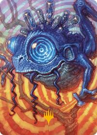Psychic Frog Art Card (Gold-Stamped Planeswalker Symbol)