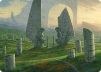 Monumental Henge Art Card