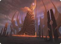 Phyrexian Tower Art Card