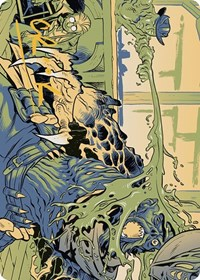 Voidslime Art Card (Gold-Stamped Signature)