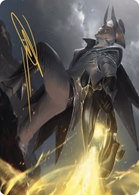Ruthless Lawbringer Art Card (Gold-Stamped Signature)